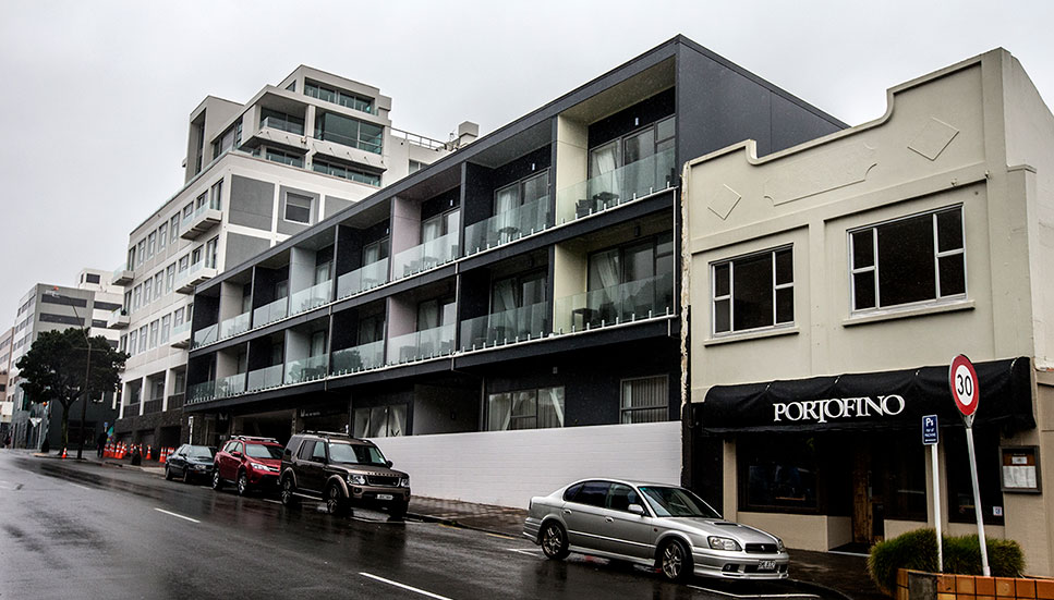 Dawson House and The Metrotel give modern look to New Plymouth city