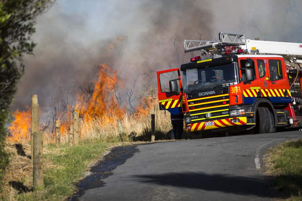 It started as a small fire beside Early Valley Rd.
PHOTO: GEORGE HEARD/FAIRFAX NZ It started as a small fire beside Early Valley Rd.
PHOTO: GEORGE HEARD/FAIRFAX NZ