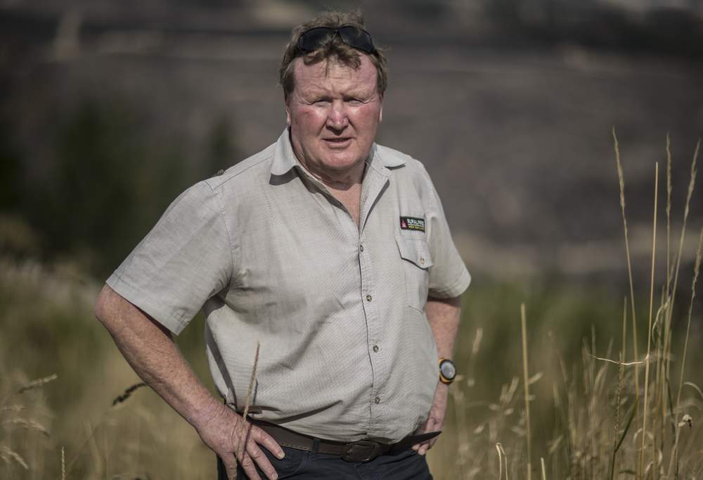 Richard McNamara is one of the most experienced men in NZ at fighting large  fires.PHOTO: IAIN McGREGOR\/FAIRFAX NZ Richard McNamara is one of the most experienced men in NZ at fighting large  fires.PHOTO: IAIN McGREGOR\/FAIRFAX NZ