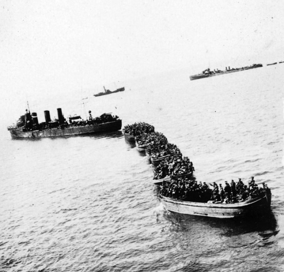 ANZAC Landing vessels. 